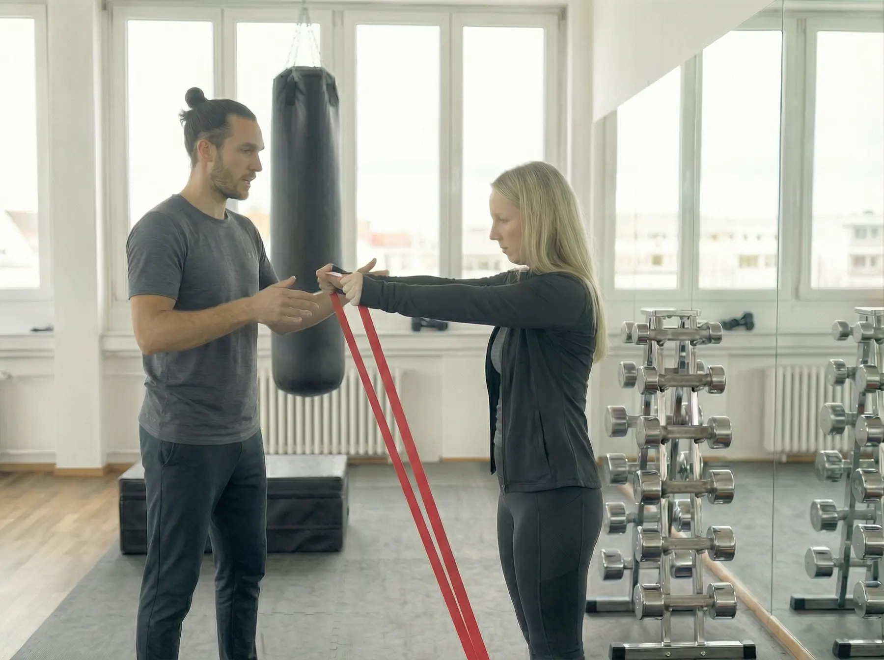 Begleitetes Training