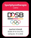 DOSB Sportphysiotherapie Lizenz