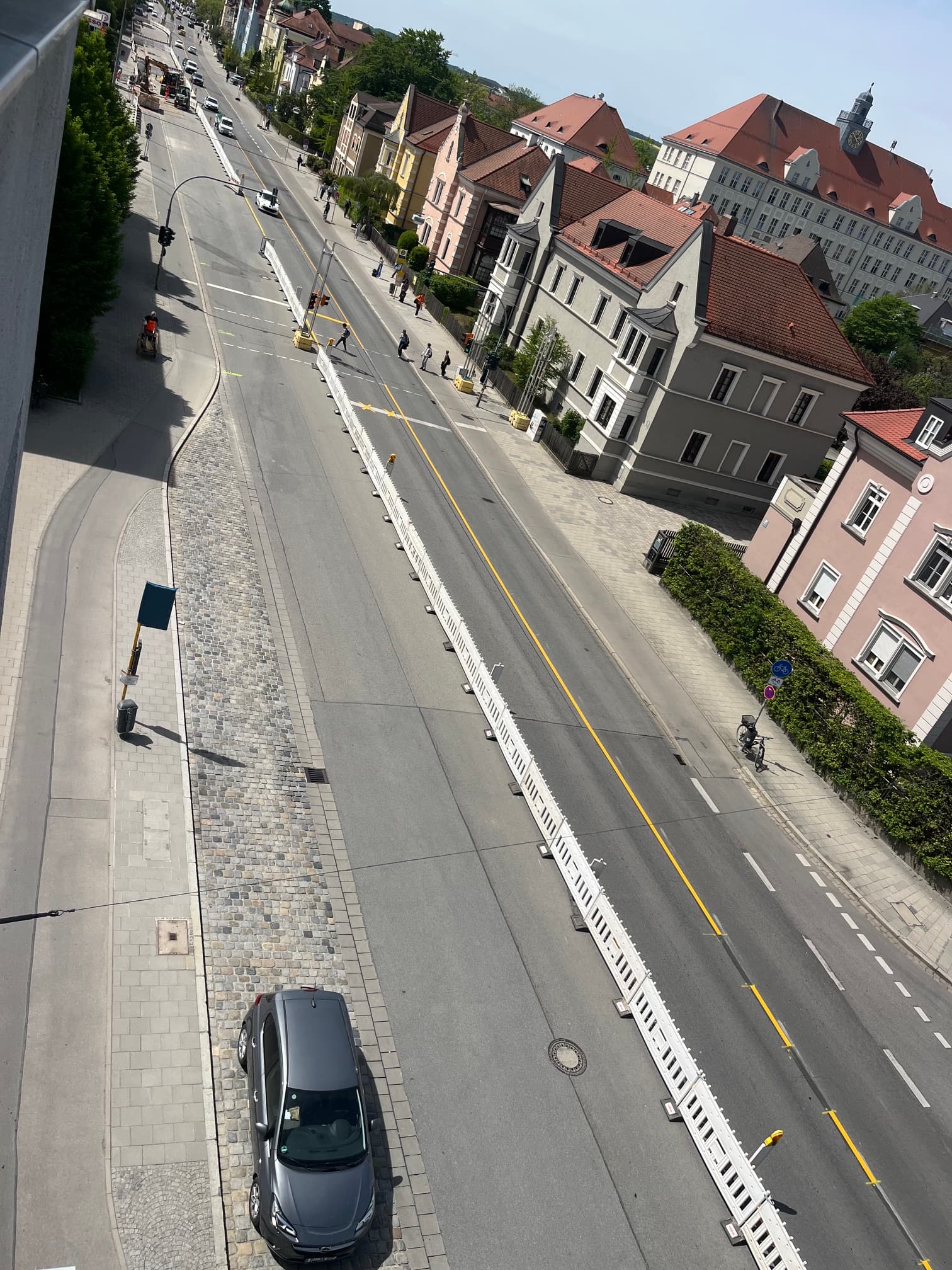 Baumaßnahme Prüfeninger Straße